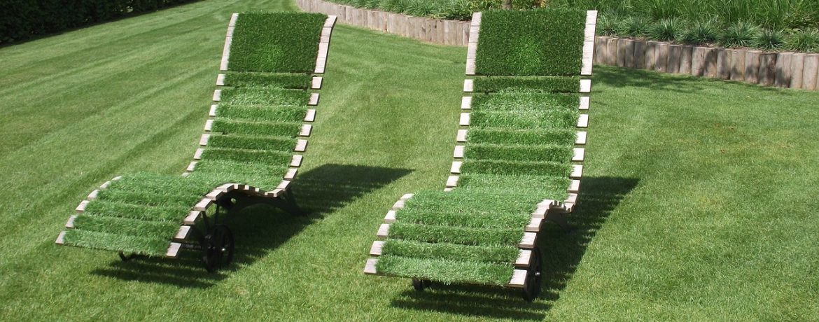 chaise longue de jardin