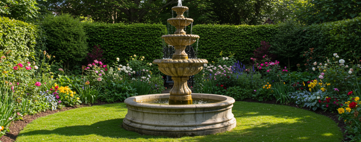 fontaine_jardin_méditeranéen