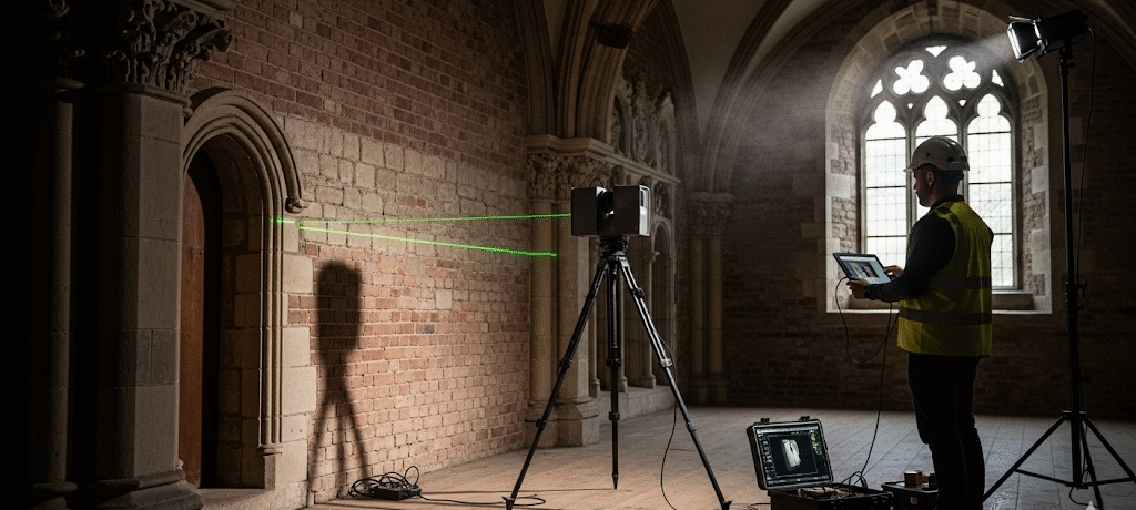 Relevé au scanner 3D